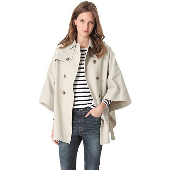 Hatch Collection The Cape trench swing jacket coat one size - Picture 2 of 12